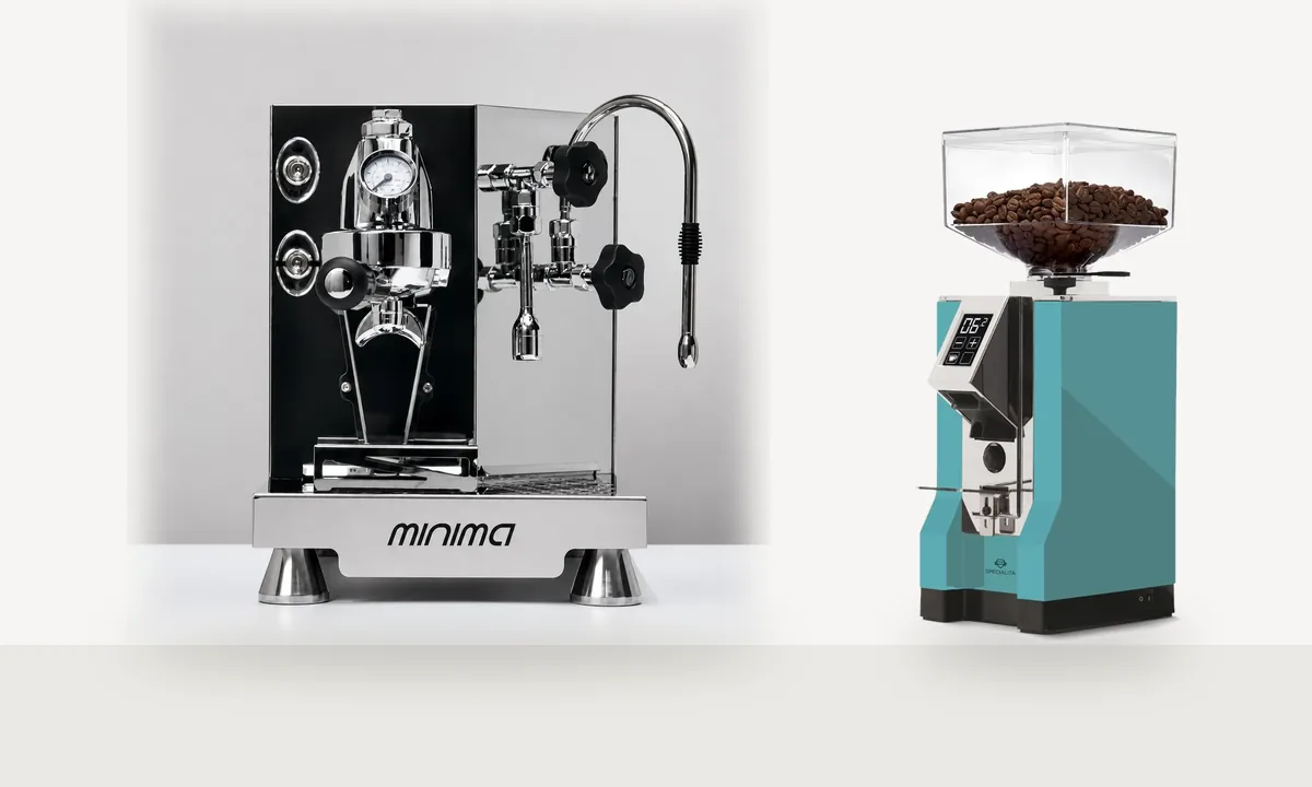 ACS Minima and Eureka Mignon Specialita home espresso package